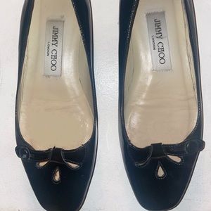 Black Jimmy Choo Flats